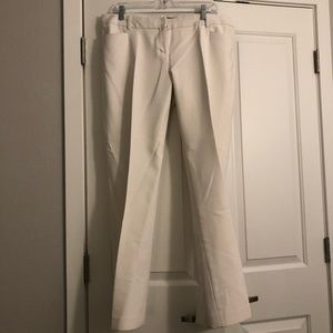 Express White Women’s Columnist Trousers, Size 12